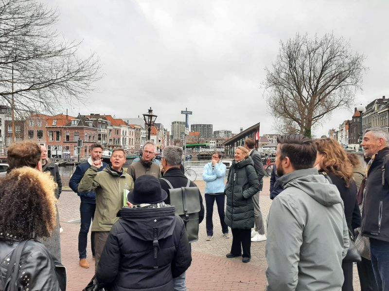 Bezoek statenleden aan Leiden