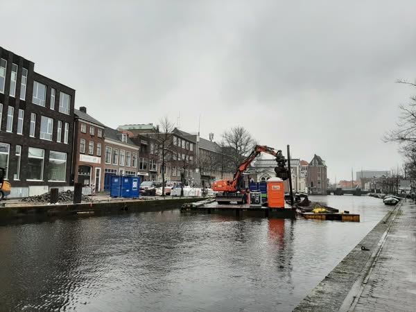 Werkzaamheden aan de Boommarkt