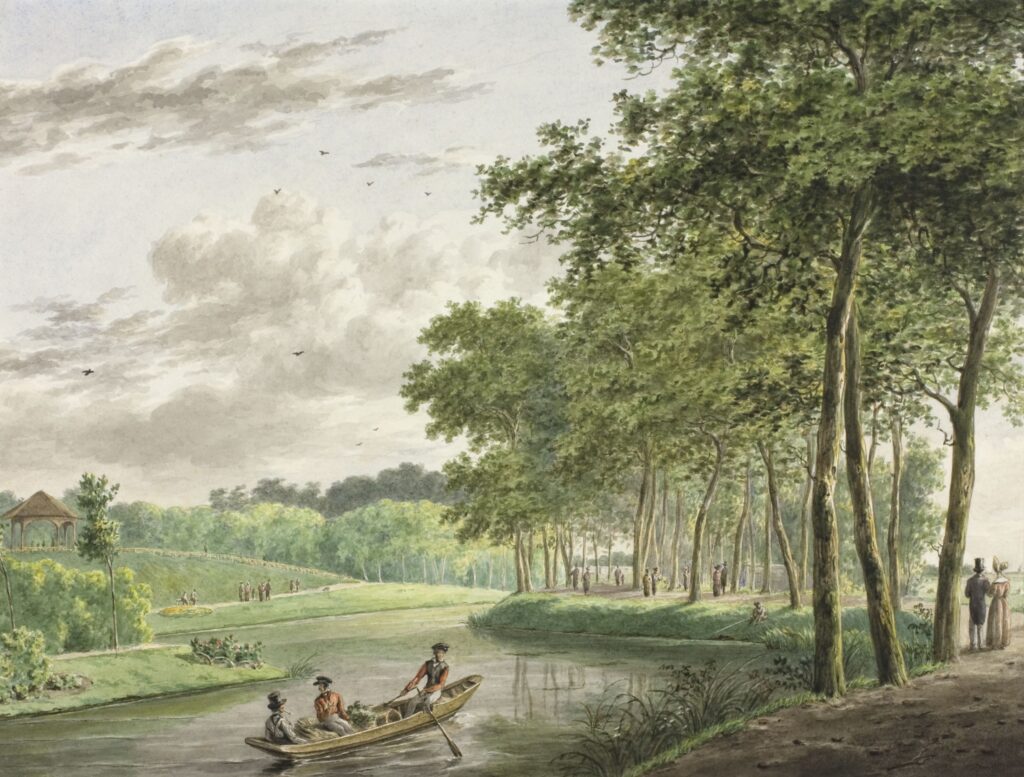 Gezicht op Zoeterwoudsesingel